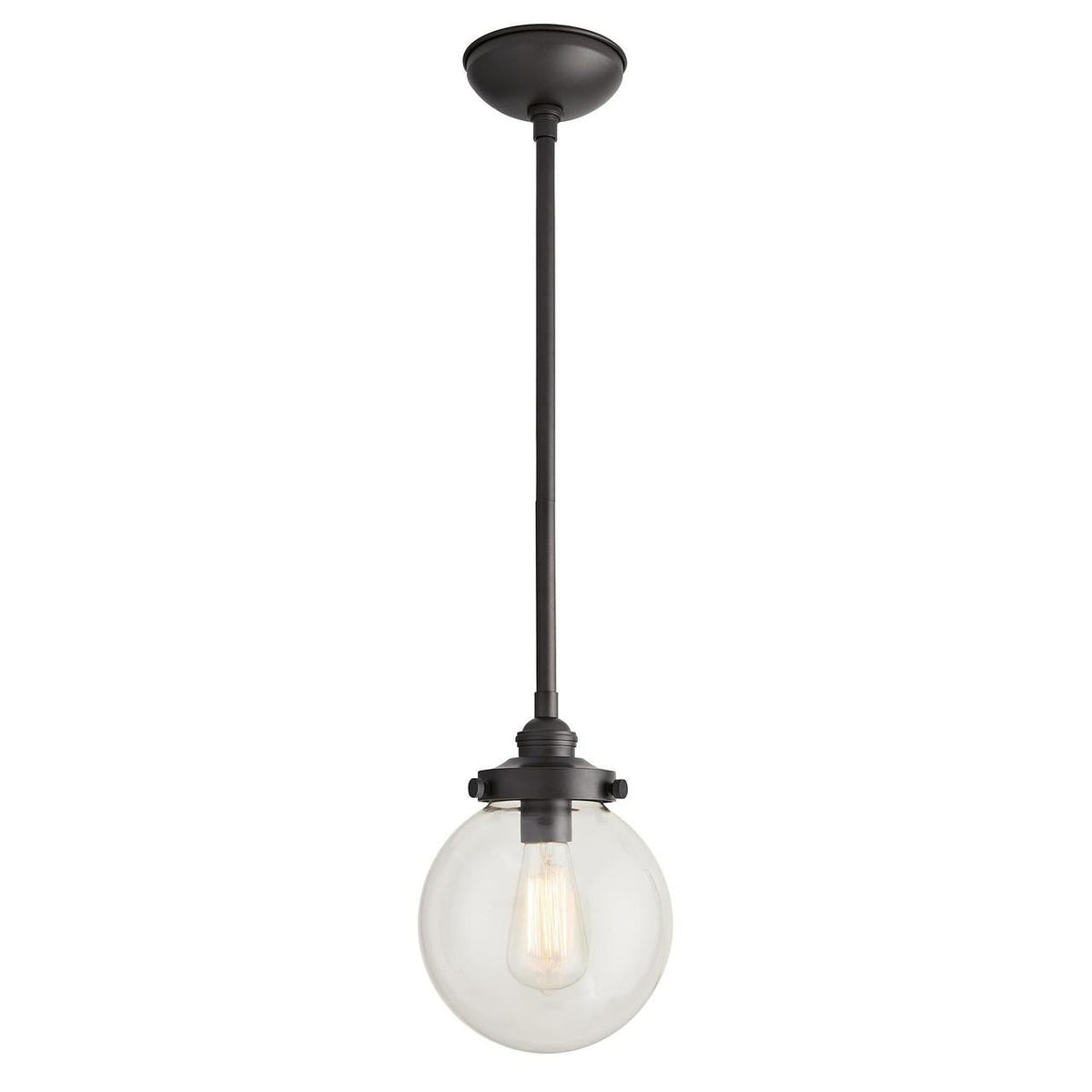 Reeves Small Outdoor Pendant Aged Iron