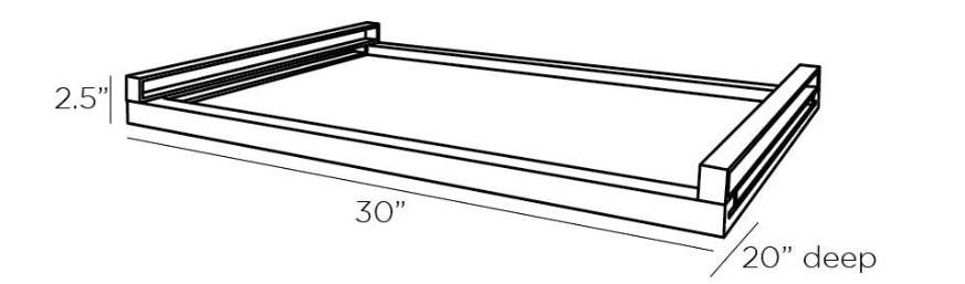 Arteriors Home Rexburg Tray