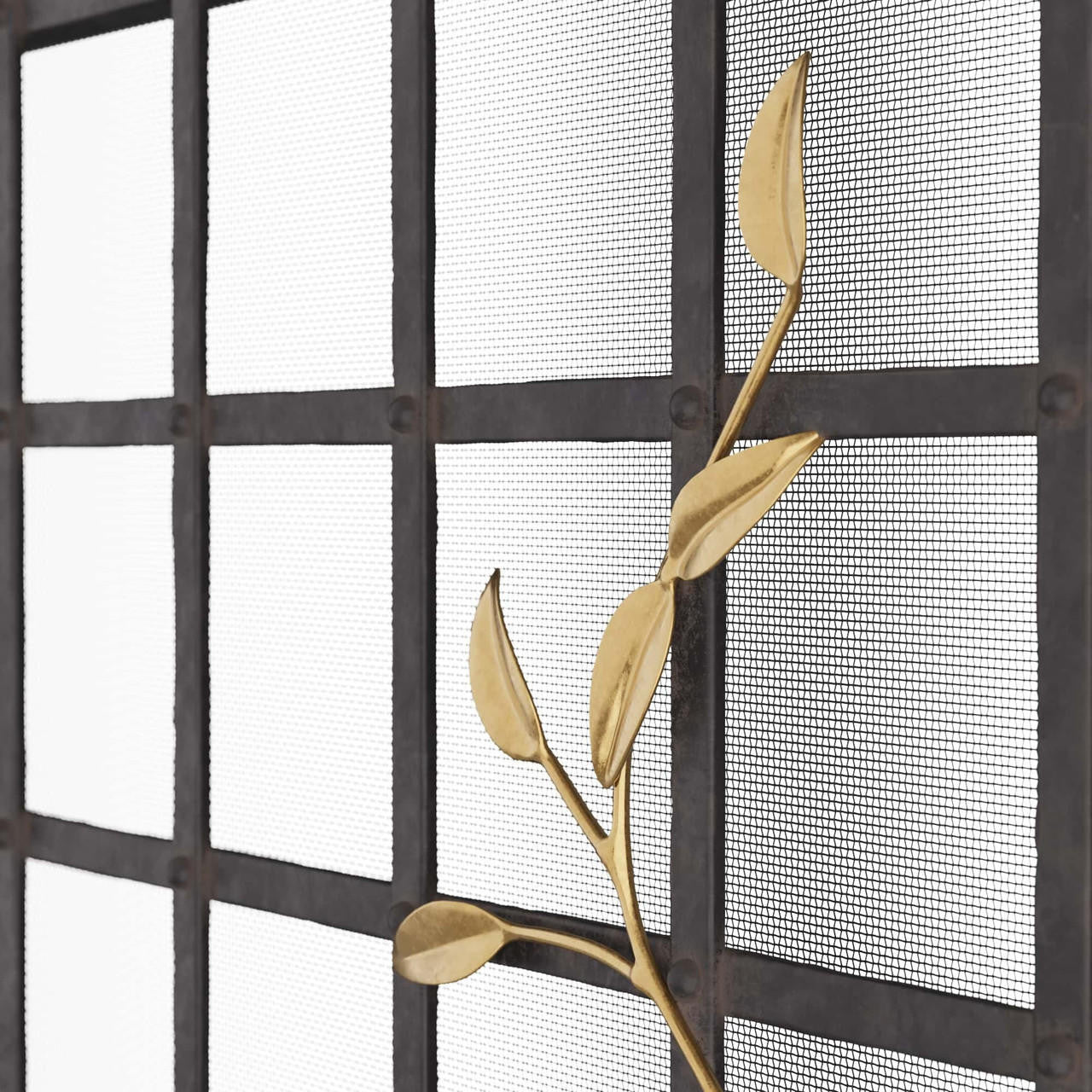 Arteriors Home Rivet Fire Screen