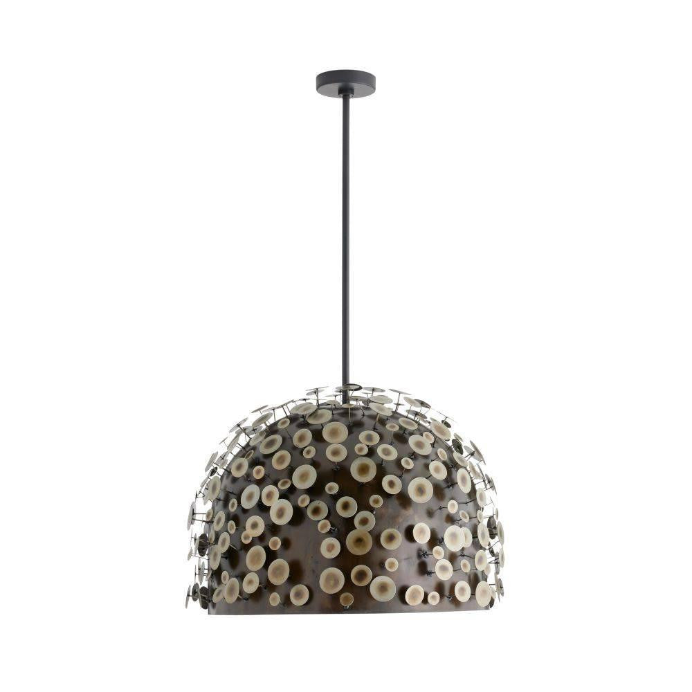 Arteriors Home Rizzo Pendant Burnt Iron