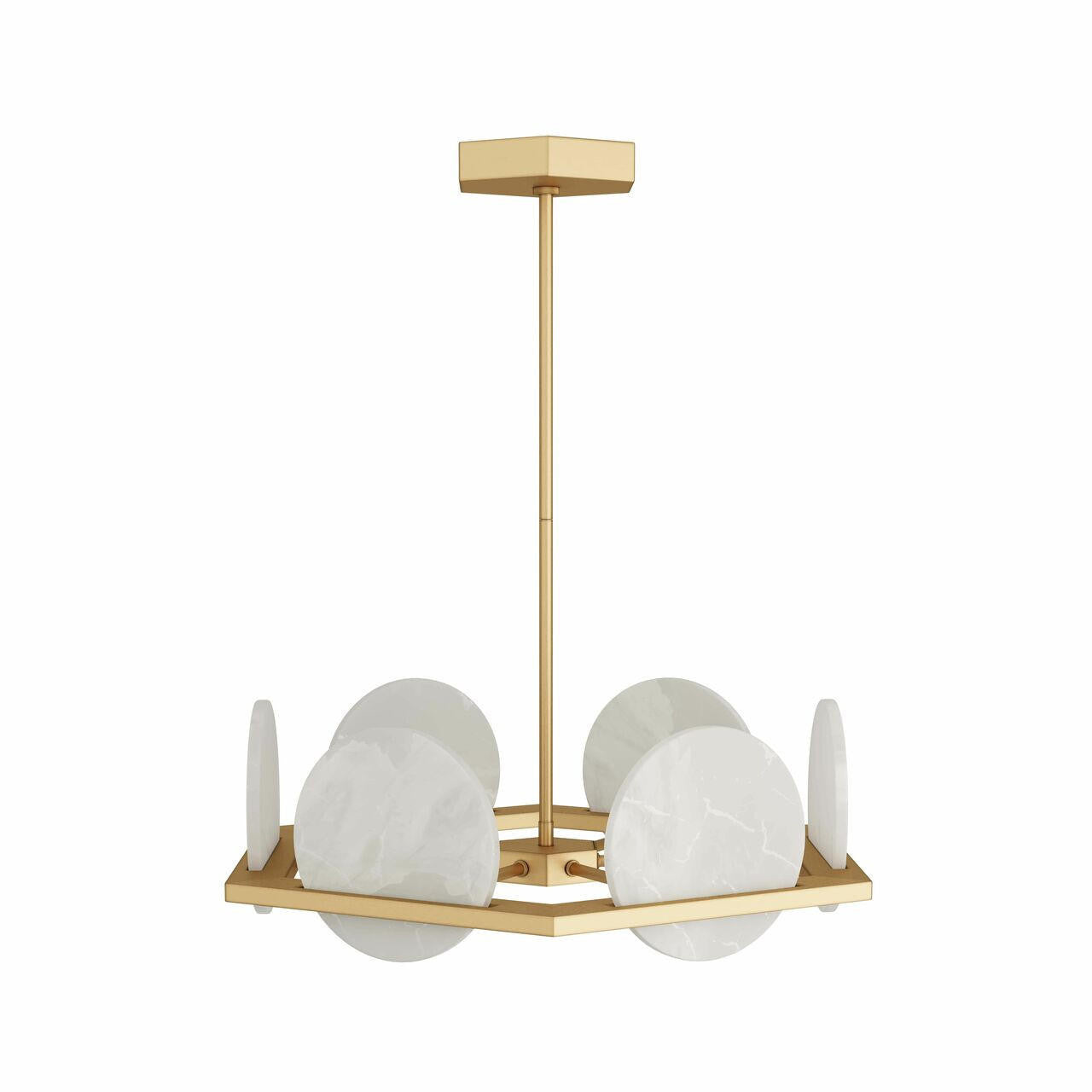 Arteriors Home Savion Chandelier White