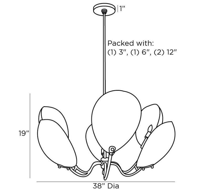 Arteriors Home Savo Chandelier