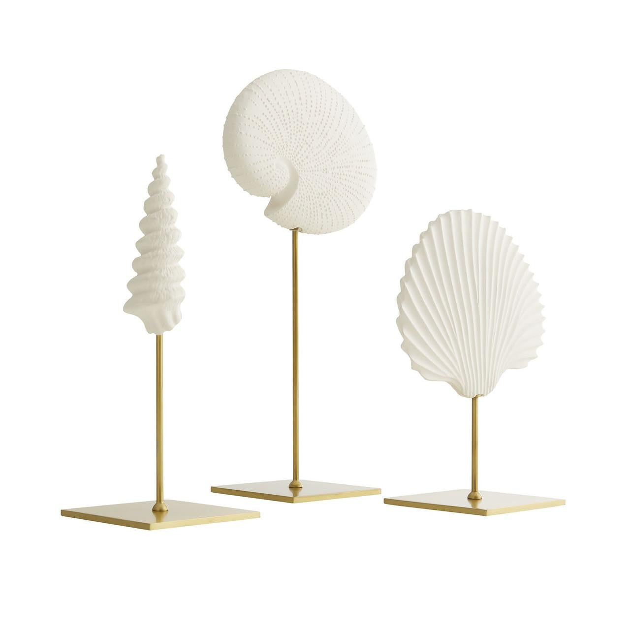 Arteriors Home Shell Sculptures, Set of 3