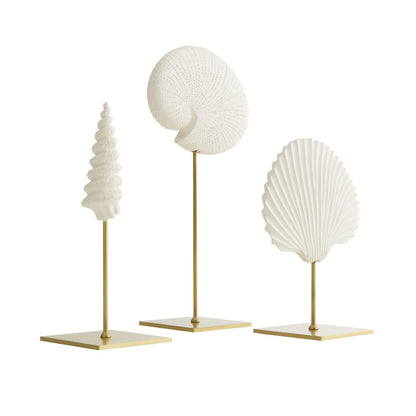 Arteriors Home Shell Sculptures, Set of 3