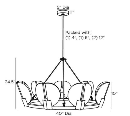 Arteriors Home Sierra Chandelier