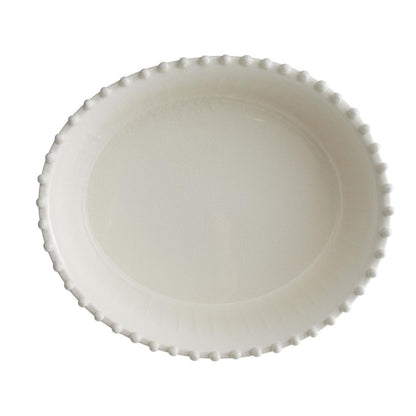 Arteriors Home Spitzy Centerpiece, Ivory, Ceramic, Oval, 16.5"W (DC7008 3MRLD)