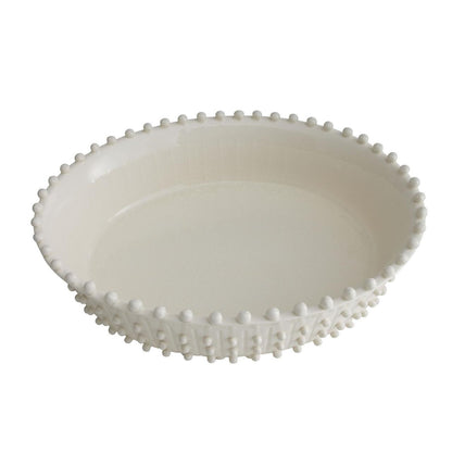 Arteriors Home Spitzy Centerpiece, Ivory, Ceramic, Oval, 16.5"W (DC7008 3MRLD)