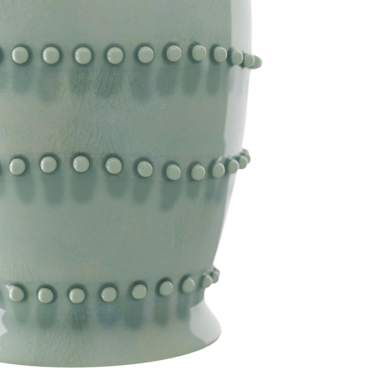 Arteriors Home Spitzy Table Lamp Celadon detail