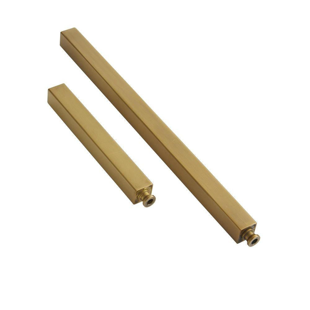 Arteriors Home Square Antique Brass Extension Pipe (1) 6" and (1) 12" PIPE-132