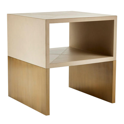 Arteriors Home Talcon End Table Dove