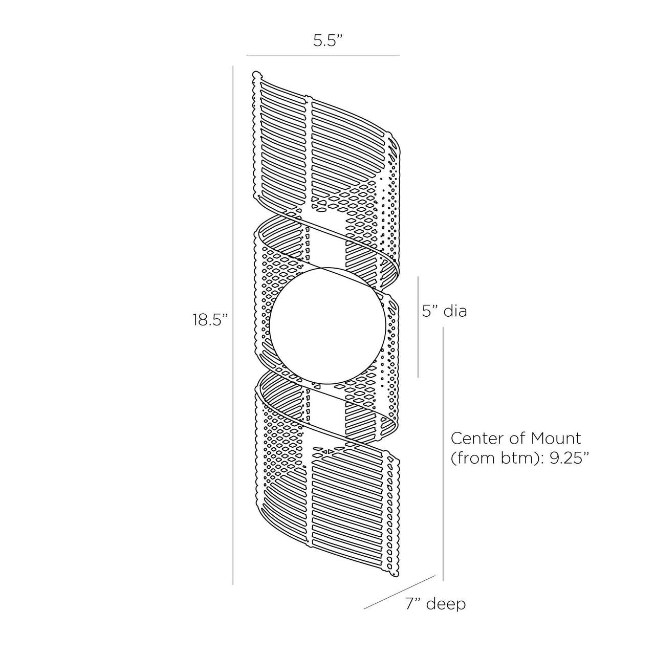 Arteriors Home Tamara Wall Sconce