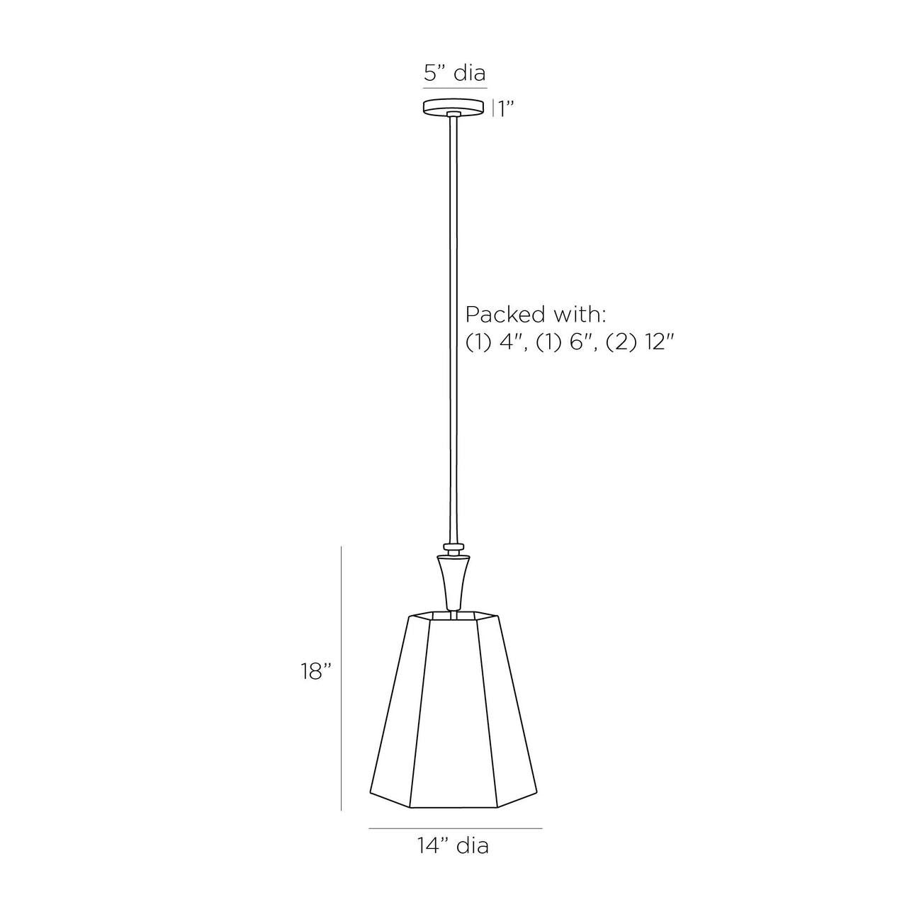 Arteriors Home Teagan Pendant