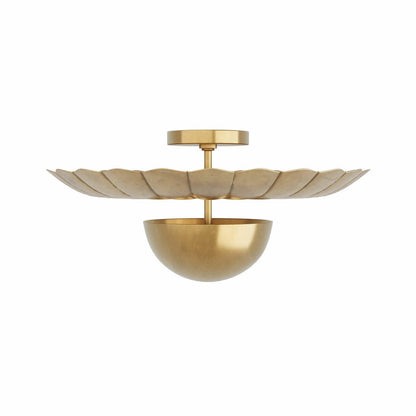 Arteriors Home Teresa Flush Mount Antique Brass