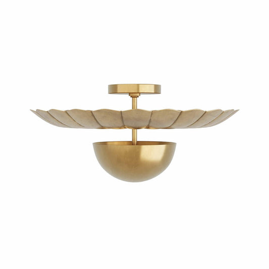 Arteriors Home Teresa Flush Mount Antique Brass