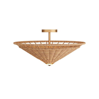 Arteriors Home Terrace Flushmount Natural