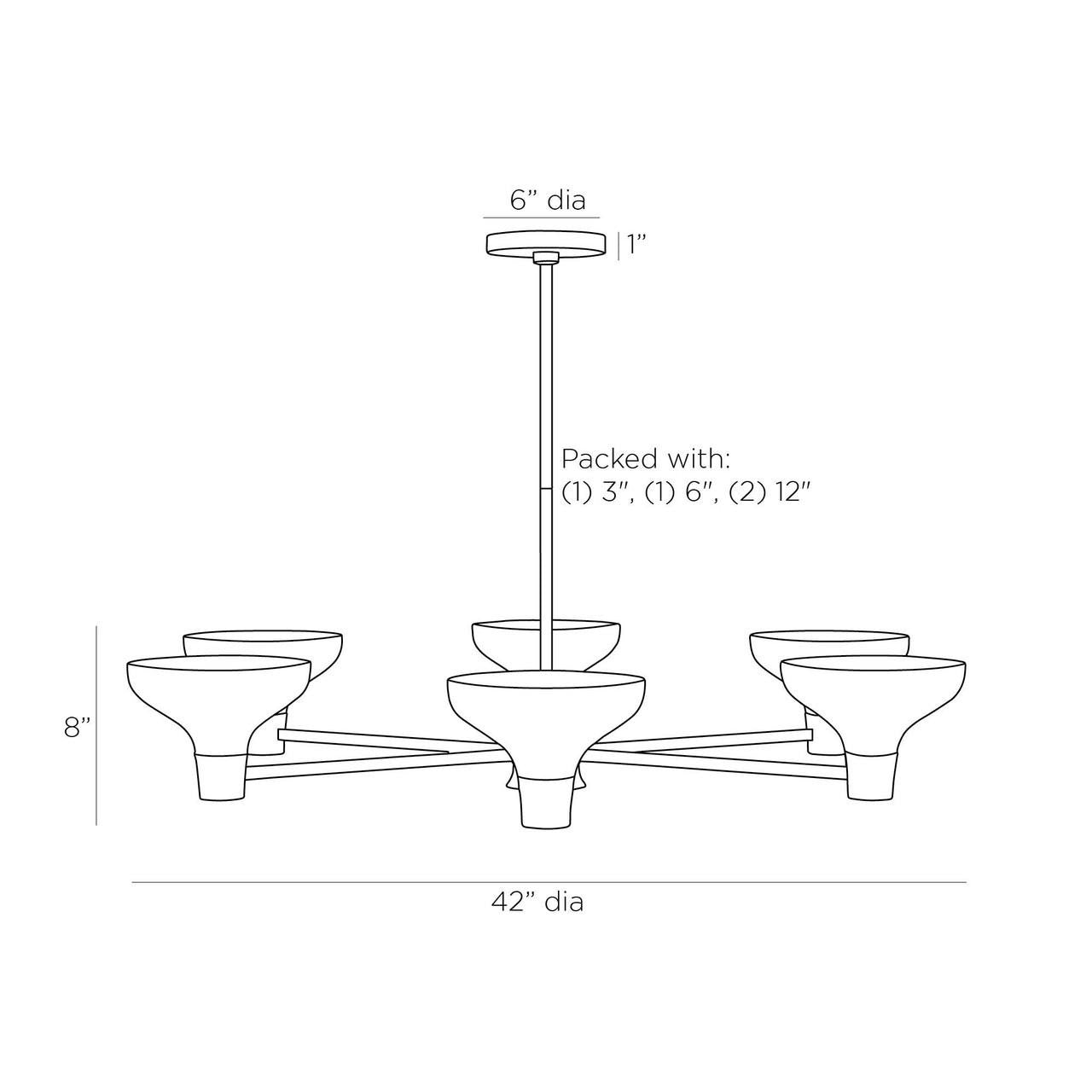Arteriors Home Thatcher Chandelier