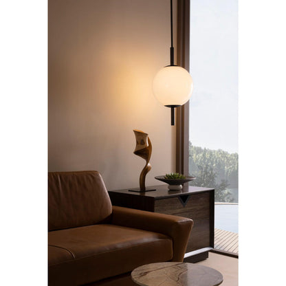 Arteriors Home Tirso Pendant Opal, English Bronze
