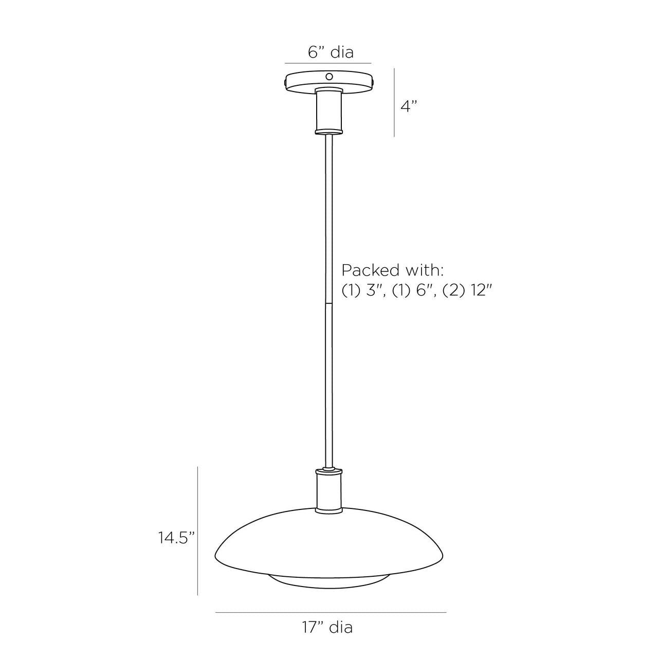 Arteriors Home Tobias Pendant