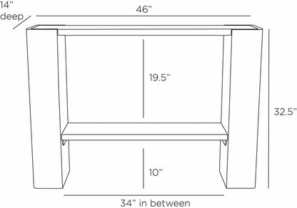 Arteriors Home Torelli Console
