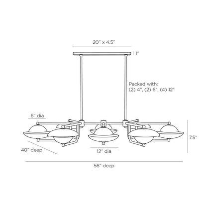 Arteriors Home Towne Chandelier