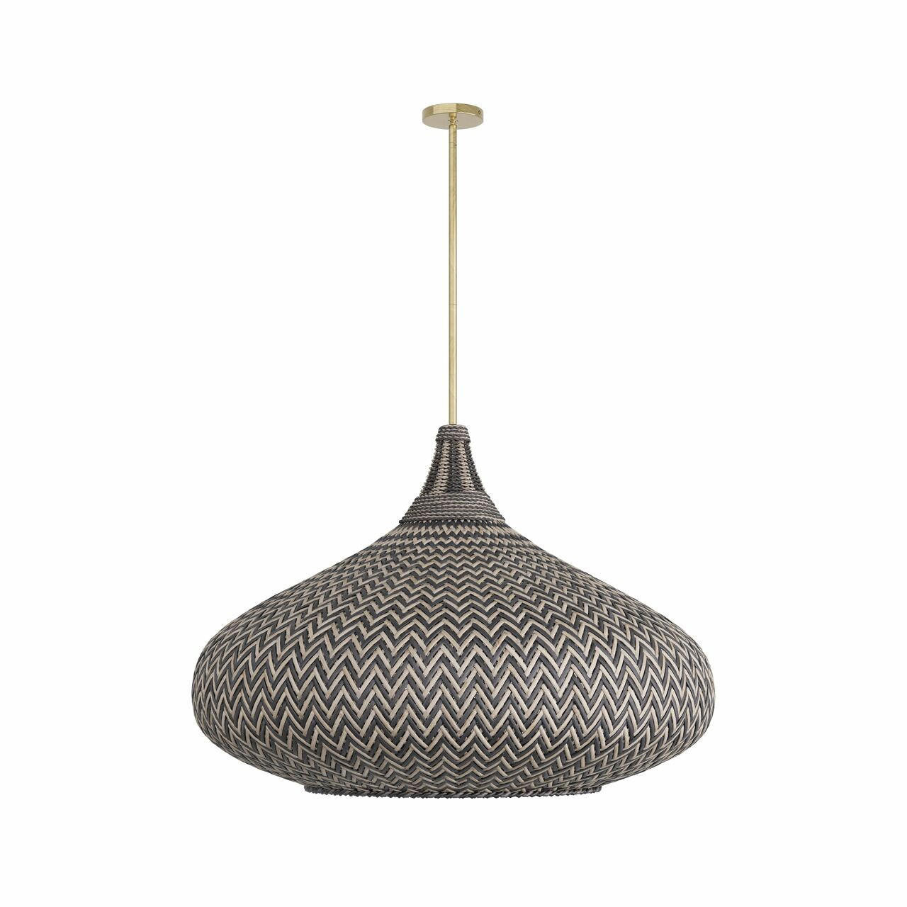 Arteriors Home Tulum Pendant Black