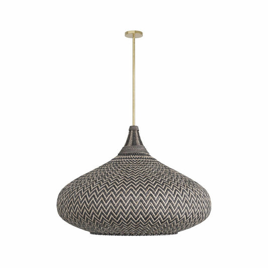Arteriors Home Tulum Pendant Black