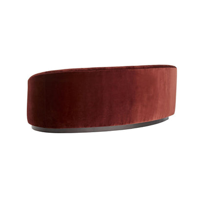 Arteriors Home Turner Small Sofa Paprika Velvet detail