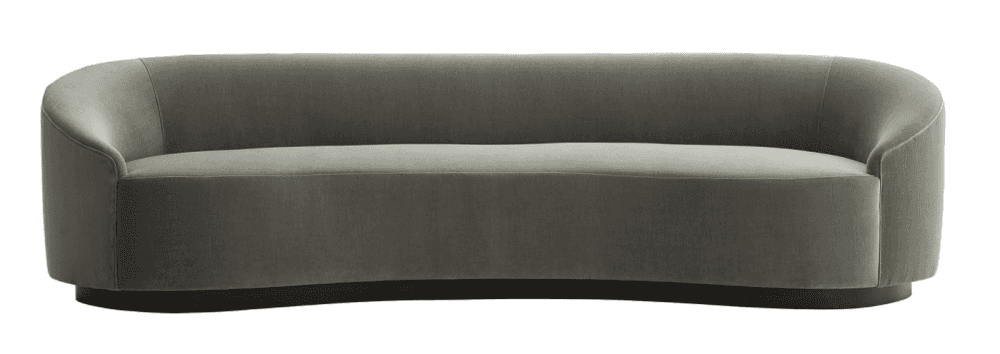 Arteriors Home Turner Sofa Sharkskin Velvet