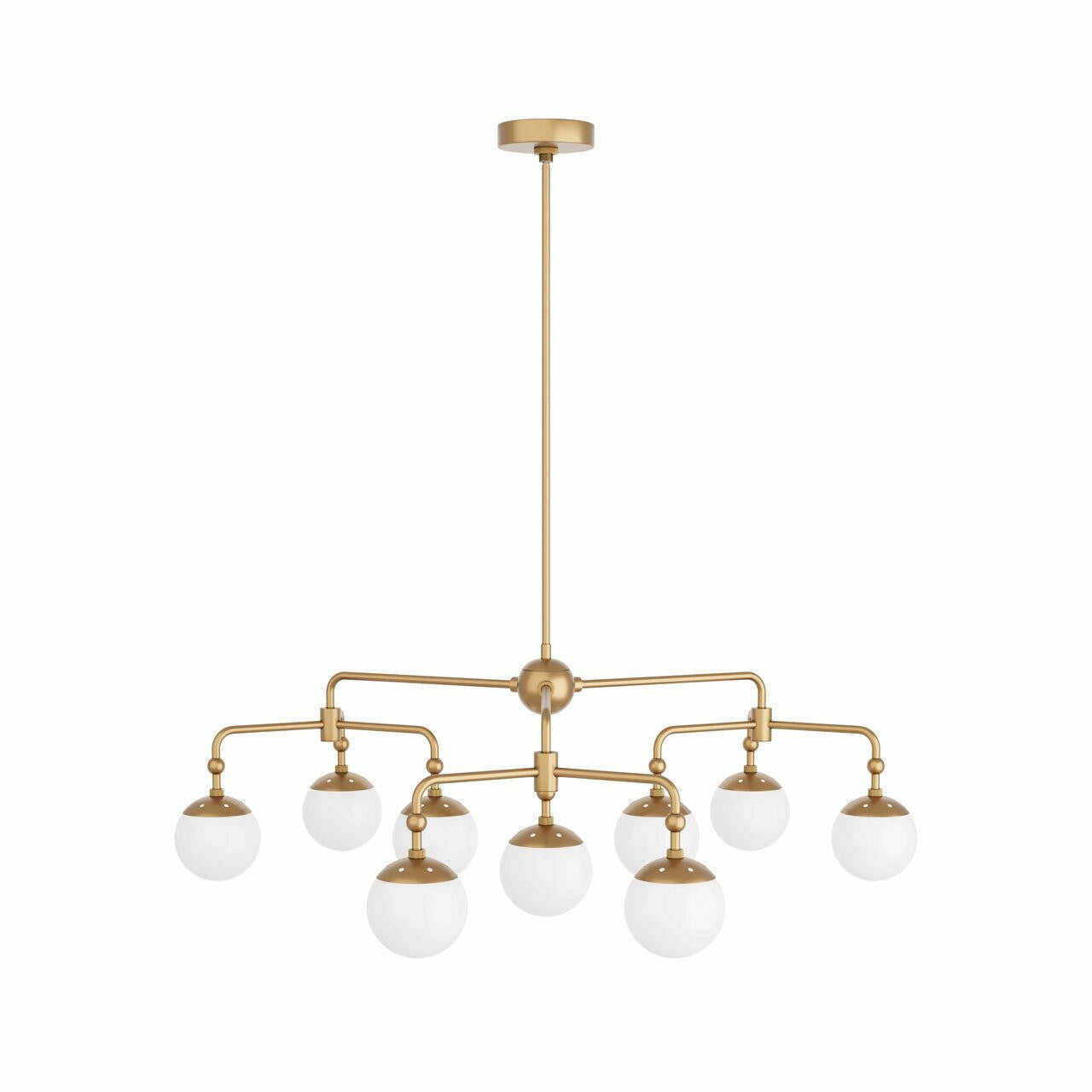 Arteriors Home Utica Chandelier Antique Brass