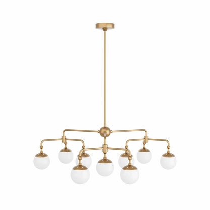 Arteriors Home Utica Chandelier Antique Brass
