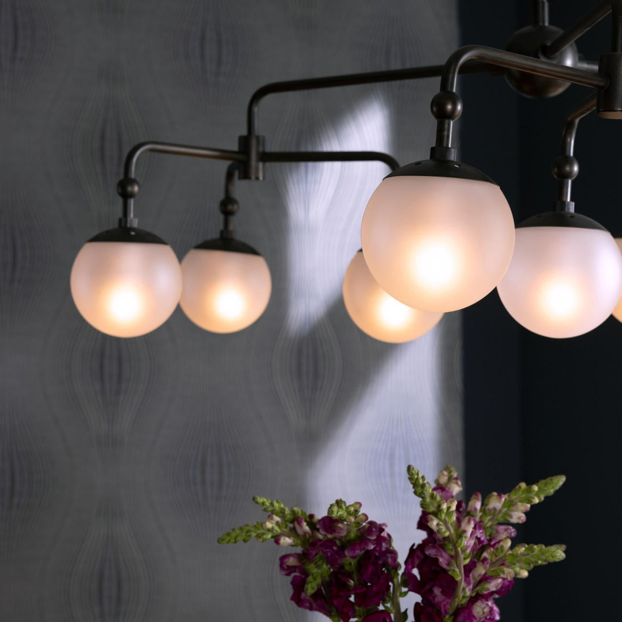 Arteriors Home Utica Chandelier English Bronze