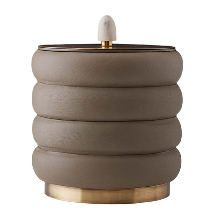 Arteriors Home Valen Ice Bucket Dove Gray