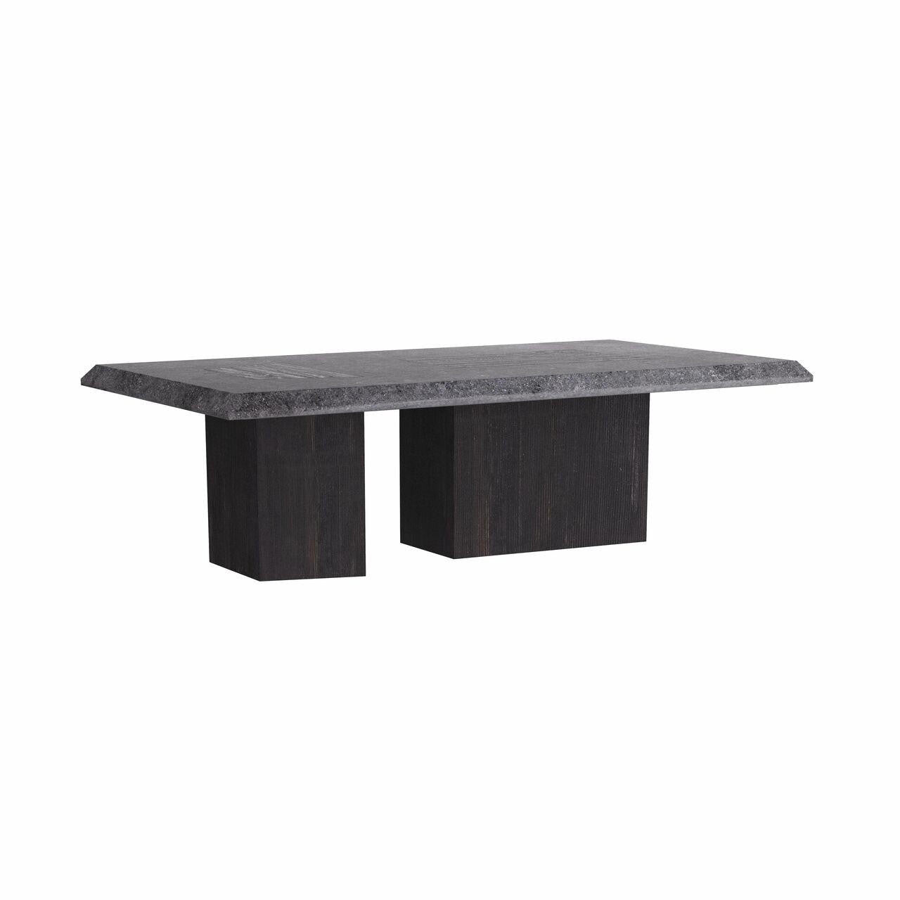Arteriors Home Vance Cocktail Table Charcoal