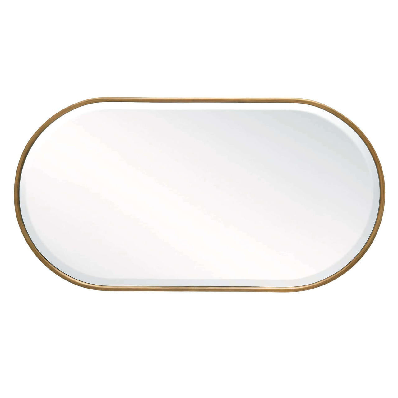 Arteriors Home Vaquero Small Mirror Antique Brass