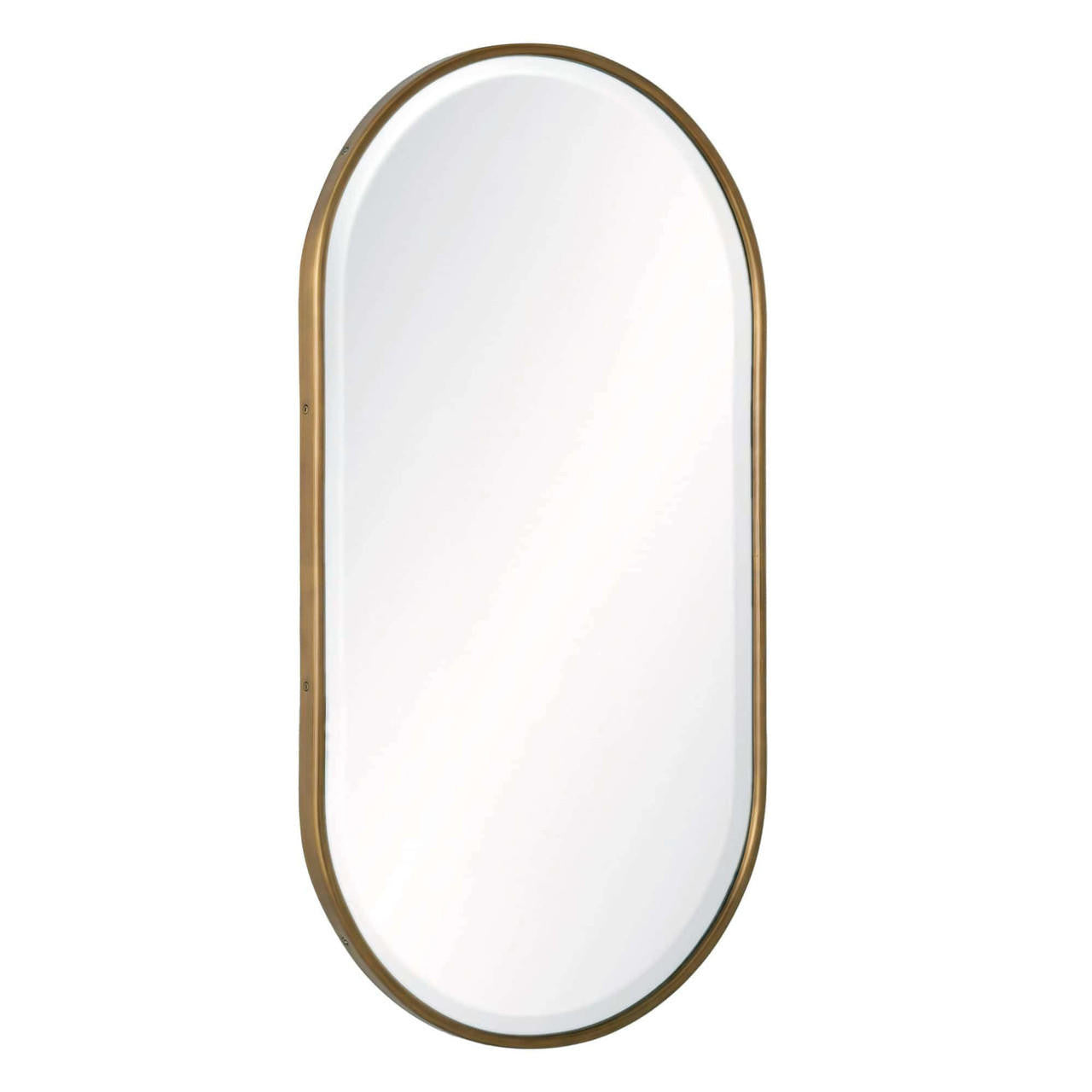 Arteriors Home Vaquero Small Mirror Antique Brass