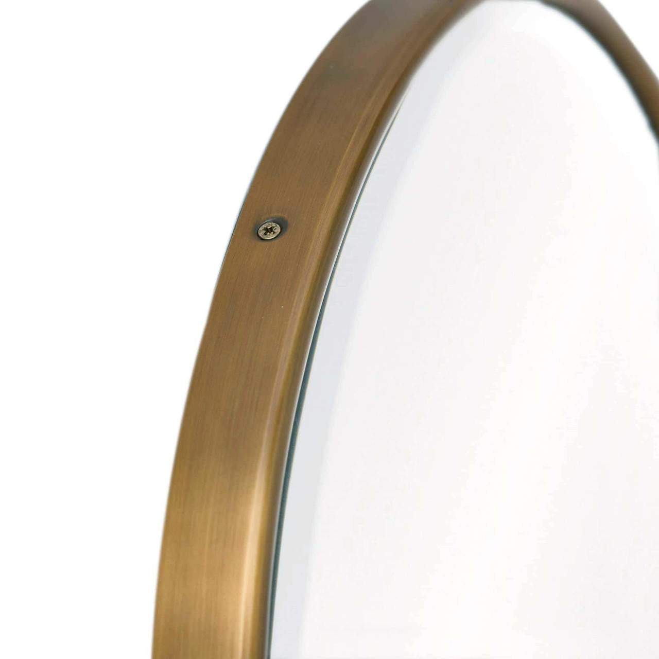 Arteriors Home Vaquero Small Mirror Antique Brass