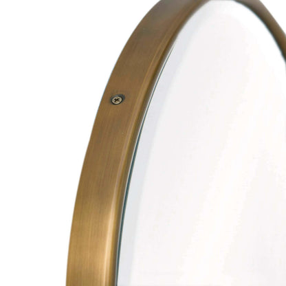 Arteriors Home Vaquero Small Mirror Antique Brass