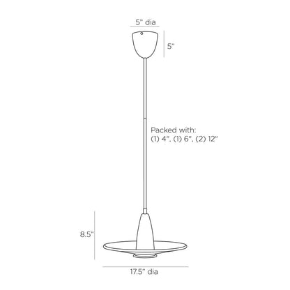 Arteriors Home Vasili Flush Mount