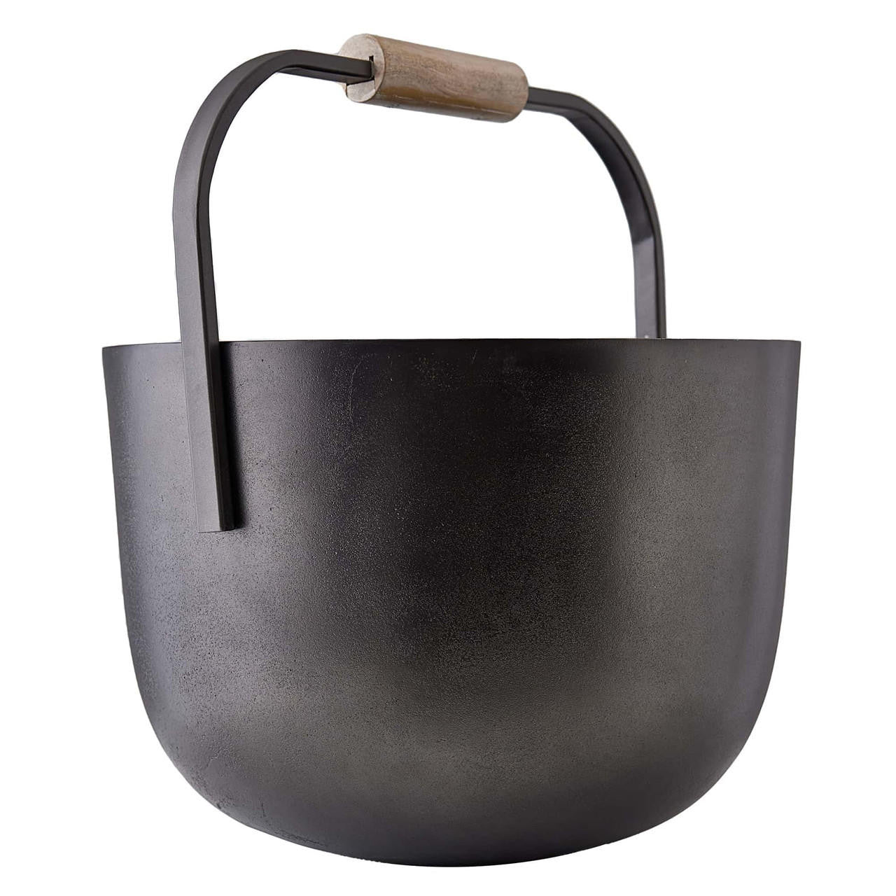 Arteriors Home Vermeer Firewood Basket Blackened