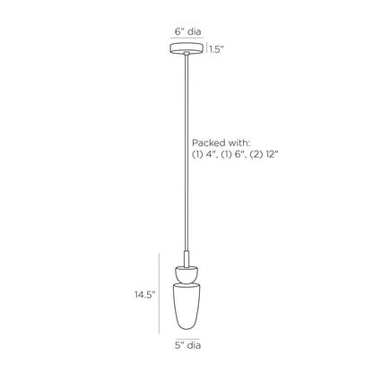 Arteriors Home Vilko Pendant