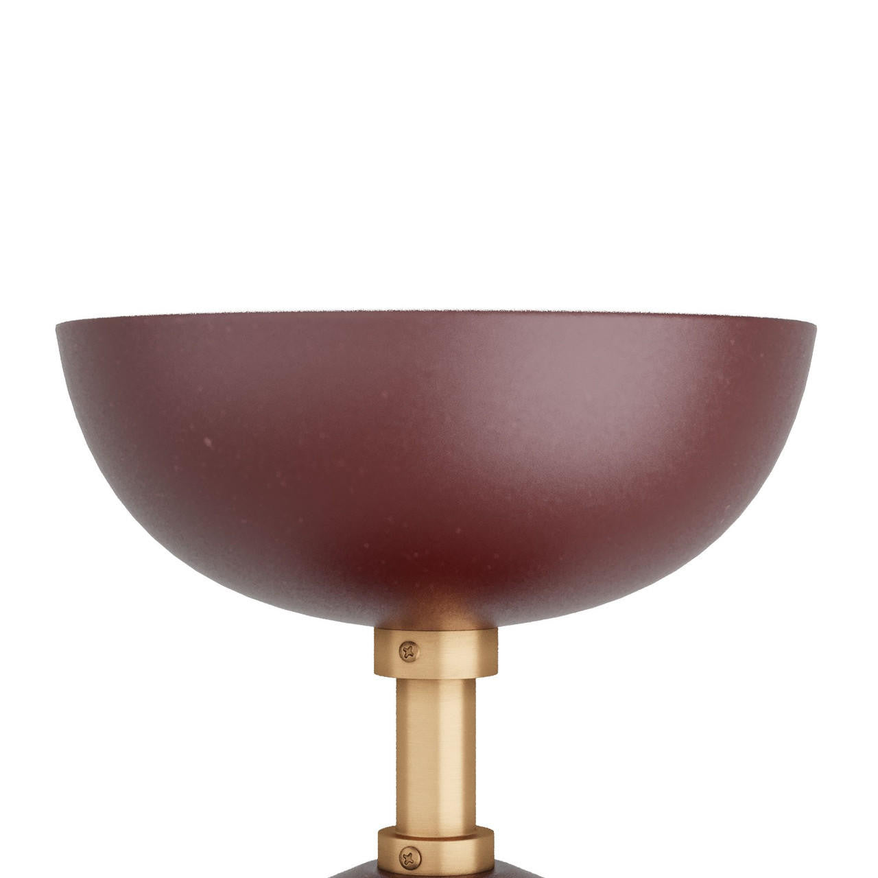 Arteriors Home Wade Flush Mount Oxblood