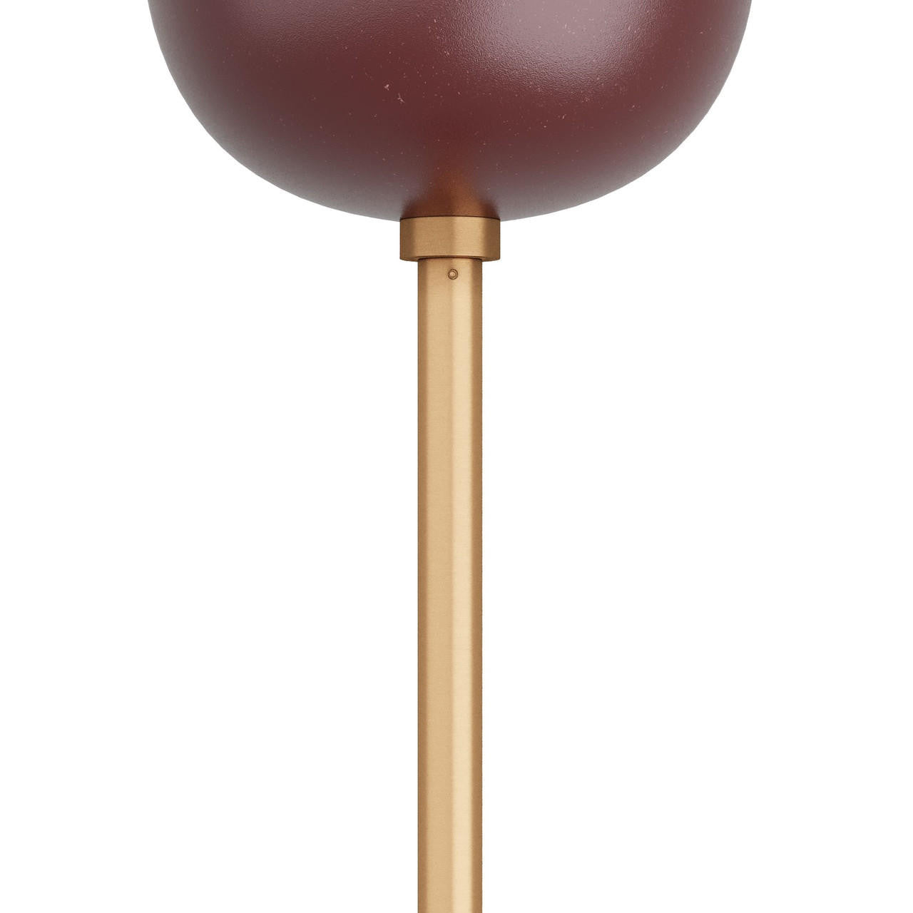 Arteriors Home Wade Flush Mount Oxblood