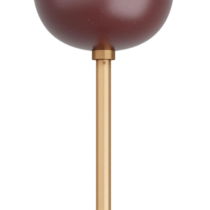 Arteriors Home Wade Flush Mount Oxblood