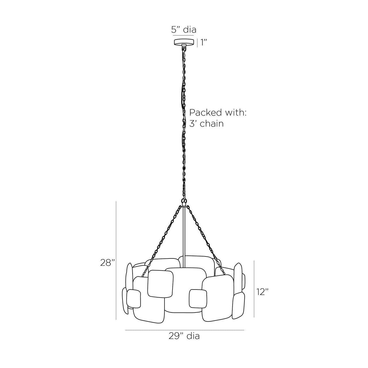 Arteriors Home Waylon Chandelier
