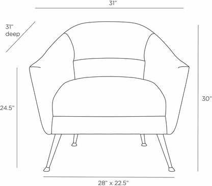 Arteriors Home Weddington Chair