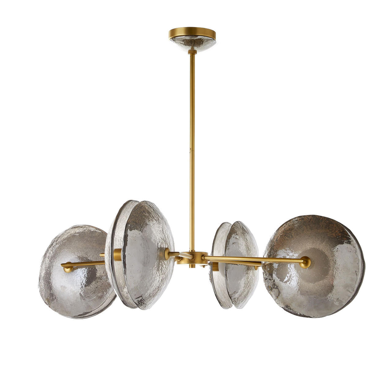 Arteriors Home Whitney Chandelier Smoke Luster