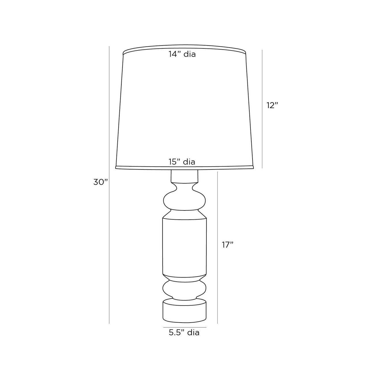 Arteriors Home Woodrow Lamp