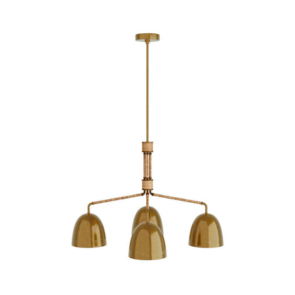 Arteriors Home Worth Chandelier Vintage Brass