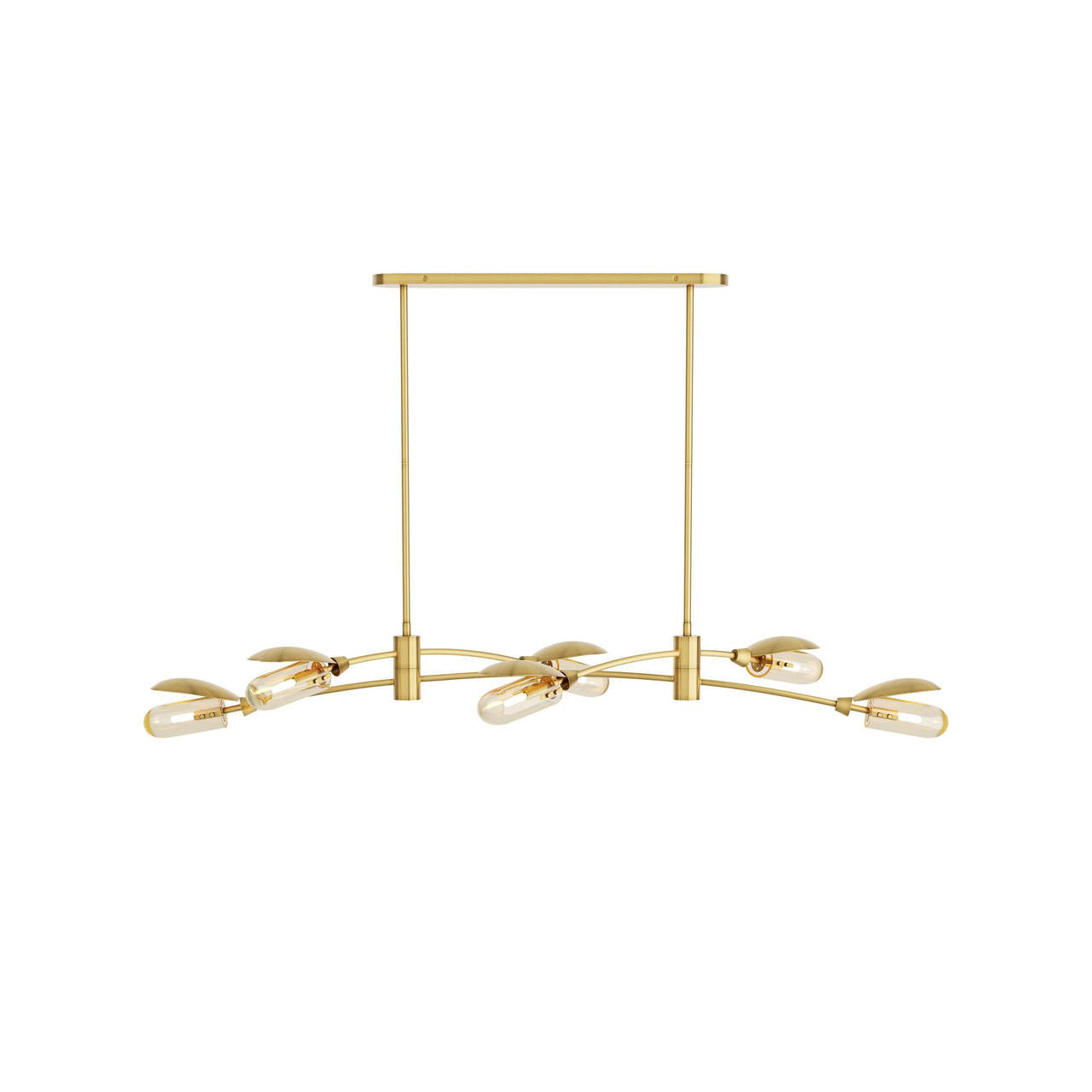 Arteriors Home Ximena Chandelier Antique Brass