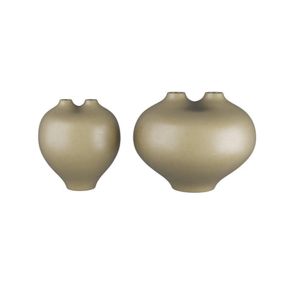 Arteriors Home Yeli Sculptures, Set of 2 Olive